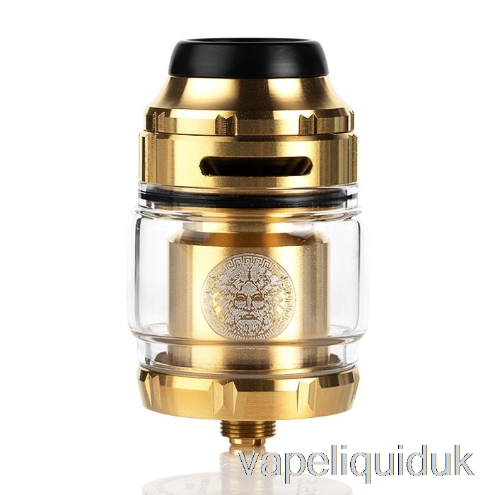 Geek Vape ZEUS X 25mm RTA (ZX RTA) Gold Vape Liquid